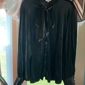 Elegant Black Women's Top